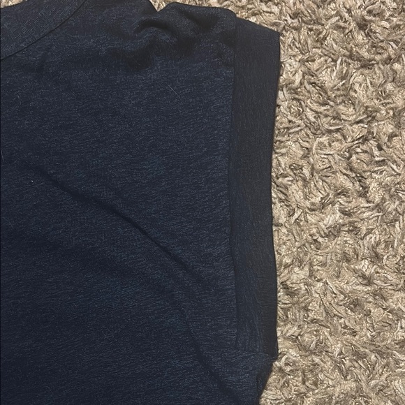 LOFT Navy Blue Sleeveless Top - Picture 3 of 4
